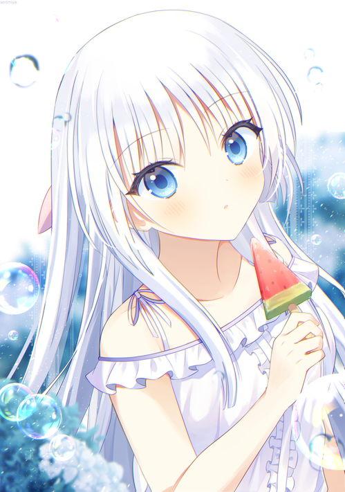 鸣濑白羽吃瓜,瓜田里的美食探险之旅